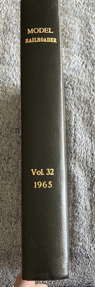 Model Railroader Vol.32-Bound Volume 1965–12 Issues
