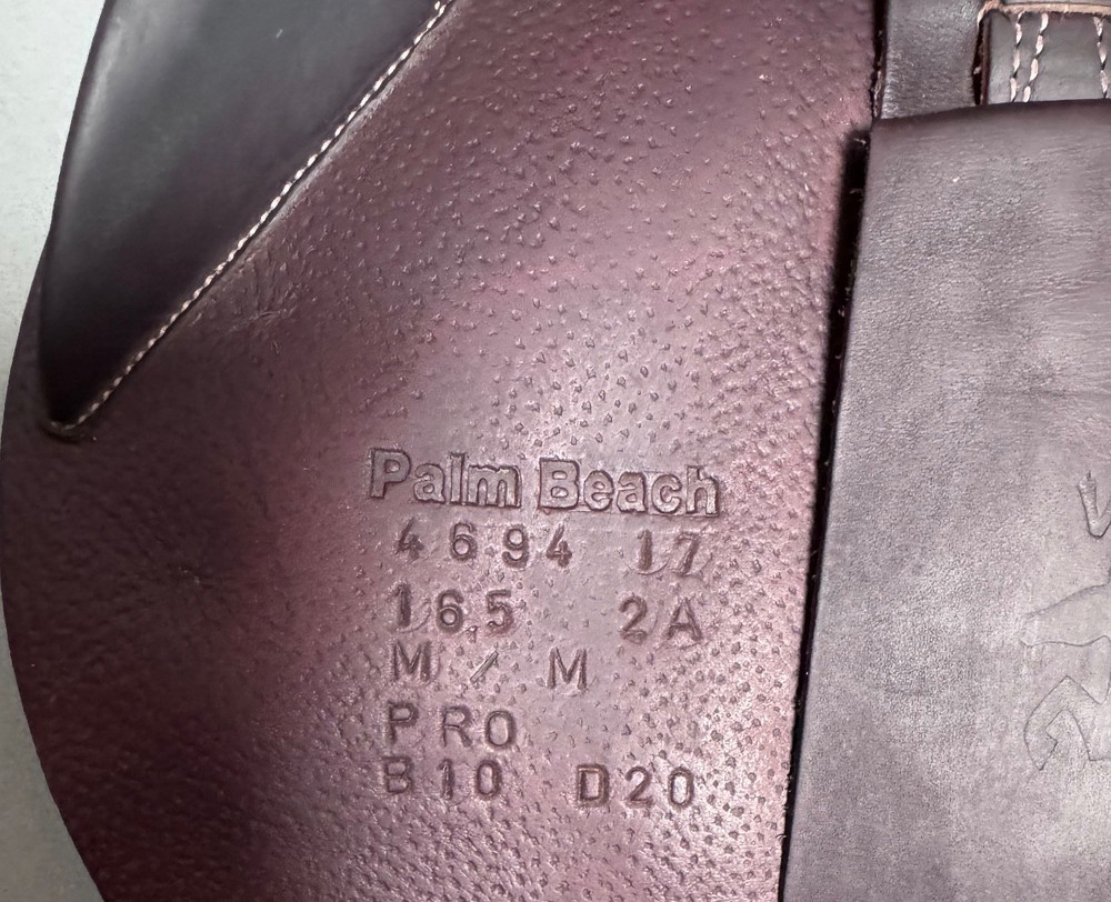 16.5" Voltaire Palm Beach PRO Saddle - 2017 - 2A - Full Buffalo