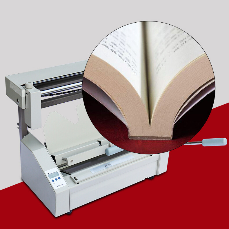 PRO A4 Book Binding Machine Wireless Hot Glue Book Binder Desktop 110V / 220V