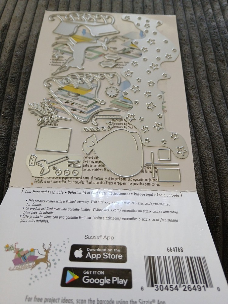 Sizzix Prancer Die Set New