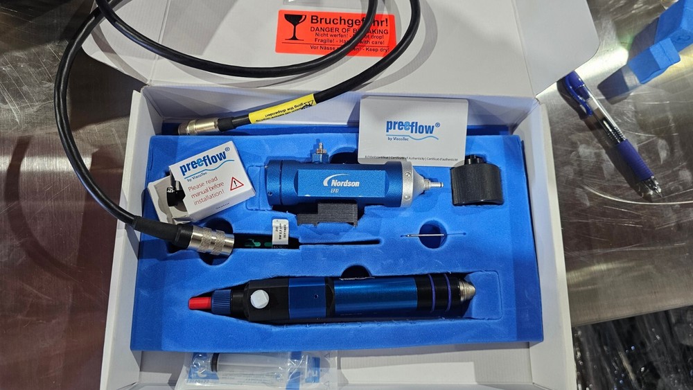 Preeflow eco-PEN300 & Nordson EFD Microdispensing System