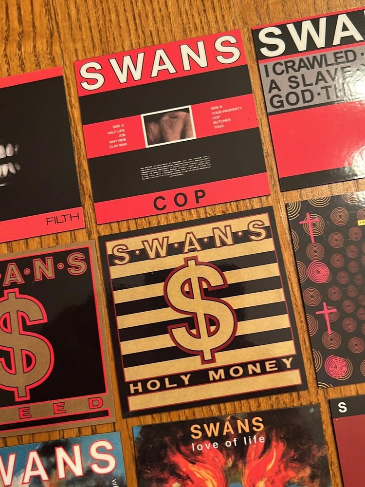 Swans fridge magnets