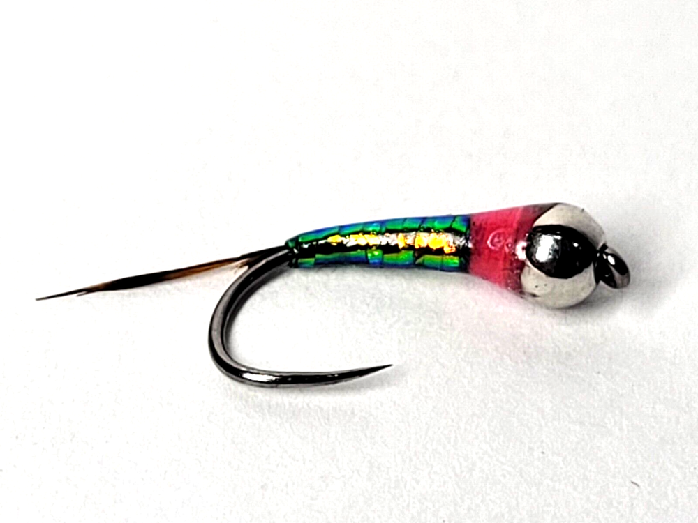 TINSEL FLASH - 2 Tone Peacock - .5mm - Perdigon Wrap - Fly Tying Materials - NEW