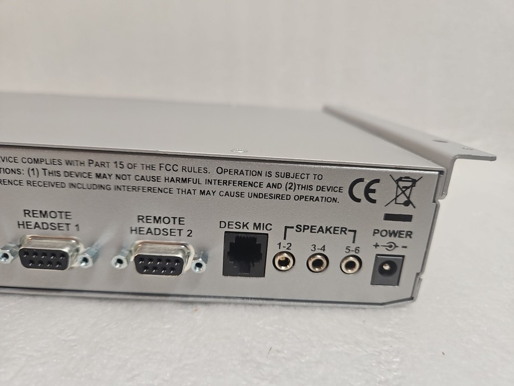 Telex ADHB-4 Advanced Digital Headset Box With AC Power Adapter