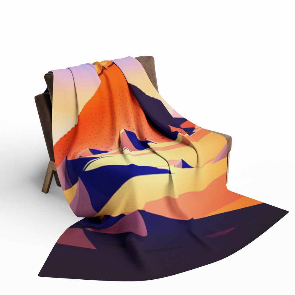 Desert Setting - Arctic Fleece Blanket - 3 sizes