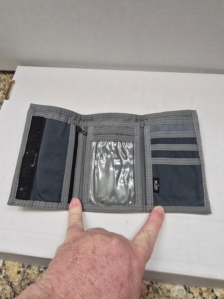 Volcom Tri-fold Wallet Vintage Gray