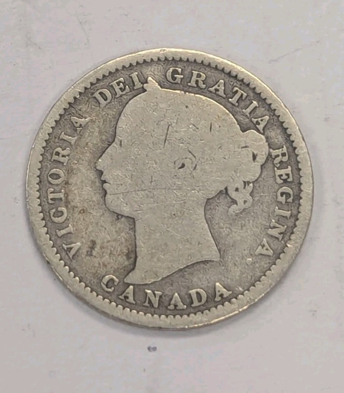 1898- Canada 10 Cent Coin-#T149