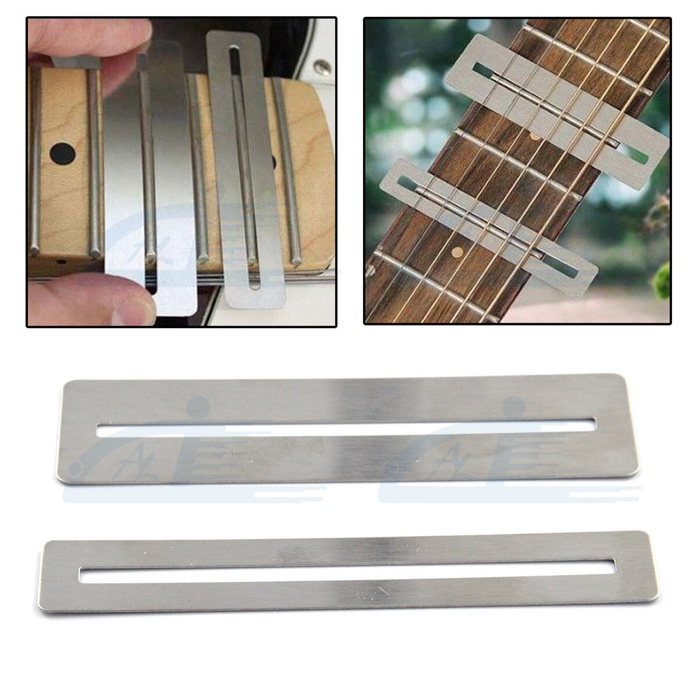 Guitar Neck Notched Straight Edge Understring Radius Gauge String Action Ruler
