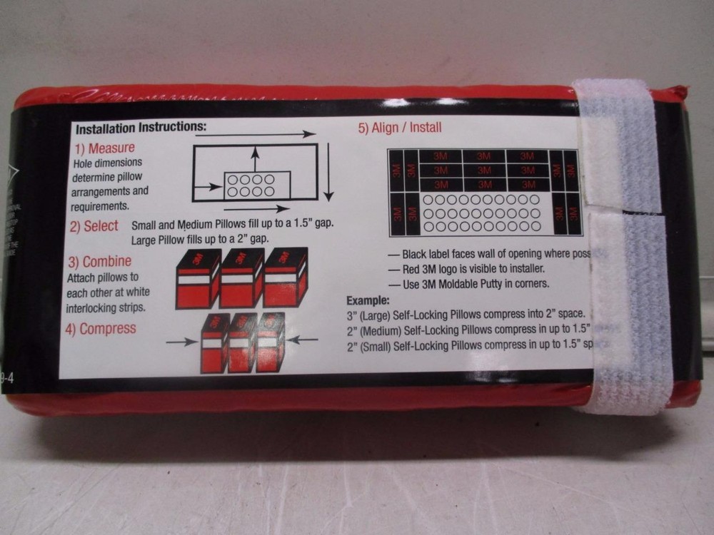 3M Fire Barrier Self-Locking Pillow (small)