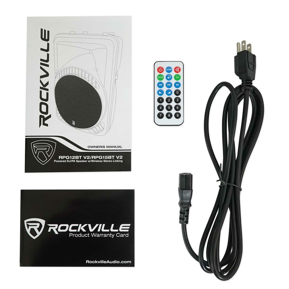 Rockville Bluetooth 12" iphone/ipad/Android/Laptop/T.V. Karaoke Machine/System