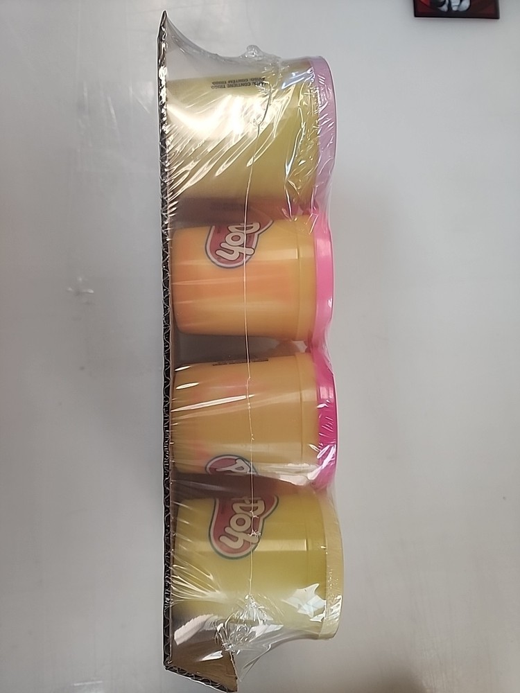 Play-Doh Modeling Compound 8 Pack Assorted Colors Sealed No Box Hasbro