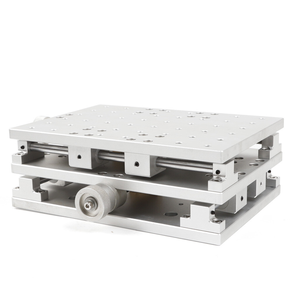 XY Axis 2 Axis Positioning Work Table Laser Marking Machine Adjustable Workbench