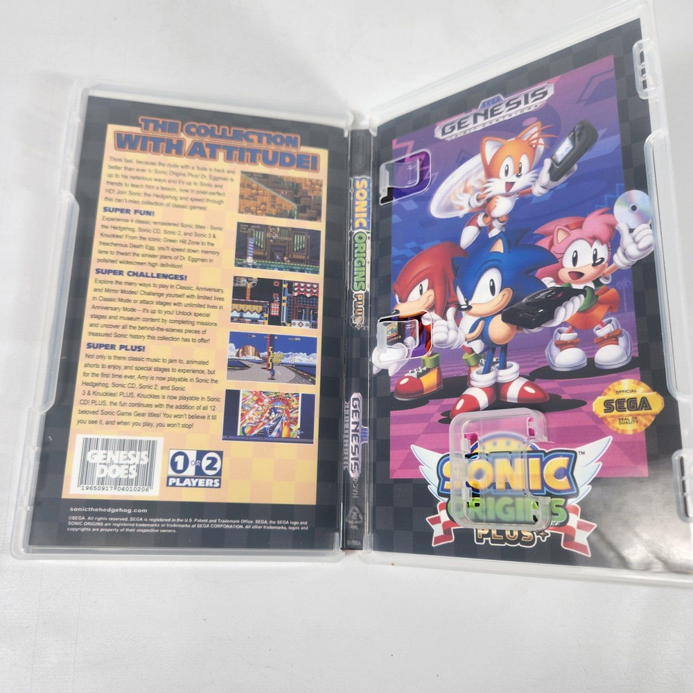 AUTHENTIC Replacement Case ONLY Box Nintendo Switch - Sonic Origins Plus