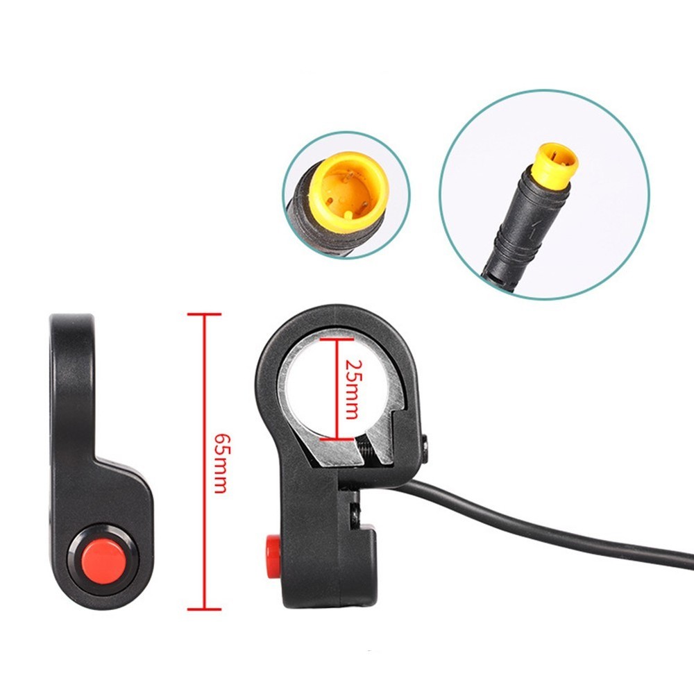 Kill Switch Button Power Failure Switch ABS About 35g Black Maximum Durability