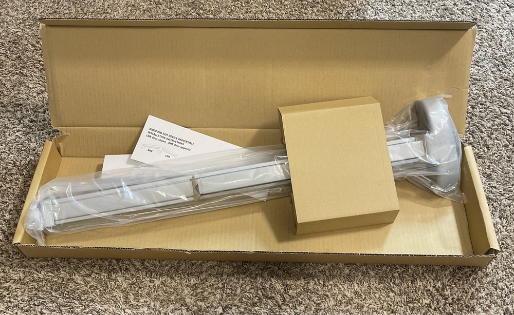 PAMEX Panic Exit Device E5000/E03-AL Aluminum DOOR Handle New Open Box