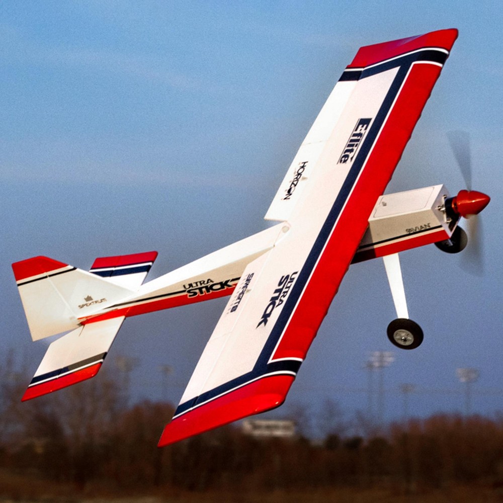 E-flite RC Airplane Ultra Stick 1.1m BNF Basic with AS3X and SAFE Select