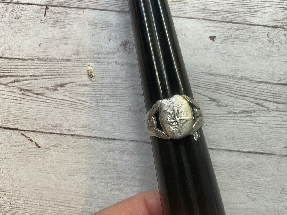ORIGINAL WWI USAS ENLISTED PILOT AVIATOR STERLING RING 2
