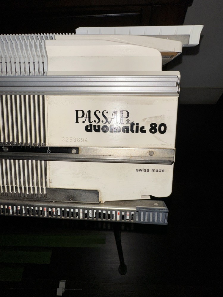 Passap Duomatic 80 Knitting Machine - READ