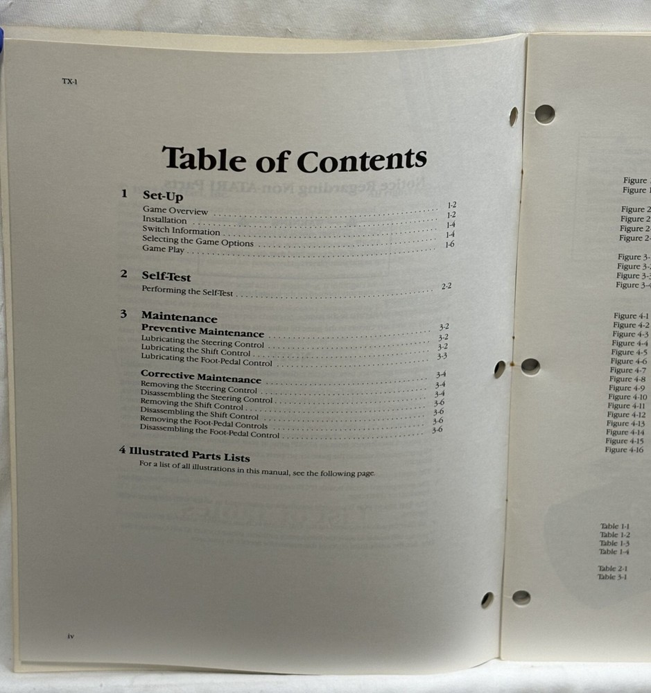 ORIGINAL-ATARI-TX-1-OPERATIONS MANUAL