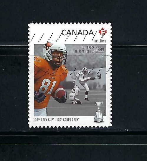 Canada #2569, P - 100th Grey Cup Game -- BC Lions