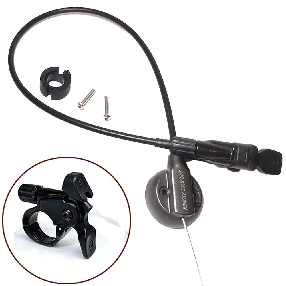 Swift and Precise Suspension Control with MTB Remote Fork Lockout Switch Lever