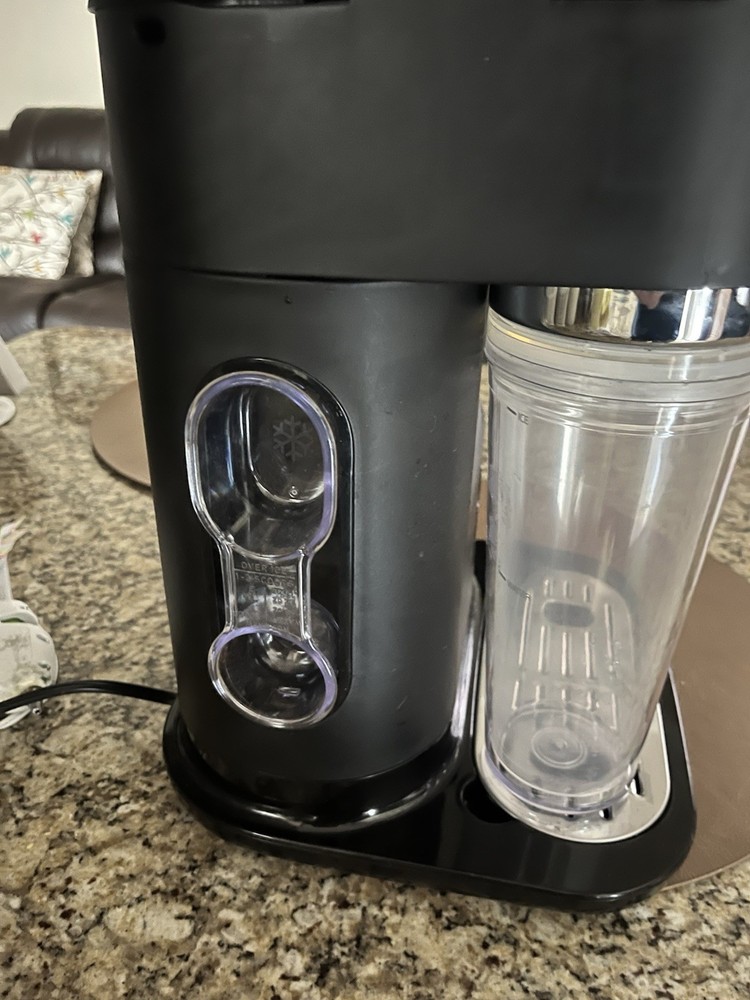 Mr. Coffee Frappe Maker Black Filter Machine for Iced Coffee with Blend Function