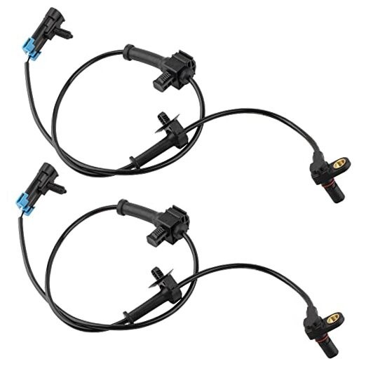 2PCS Rear Left & Right Side ABS Wheel Speed Sensor for Chevy