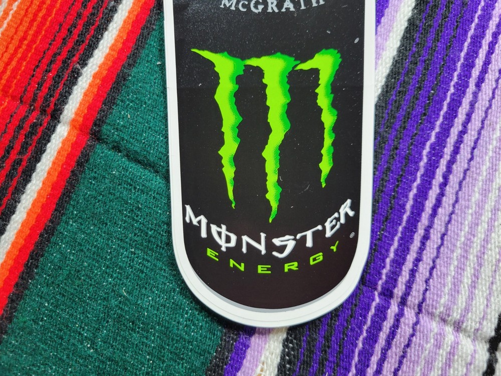 Monster Energy Drink Can Sticker Johnny Greaves