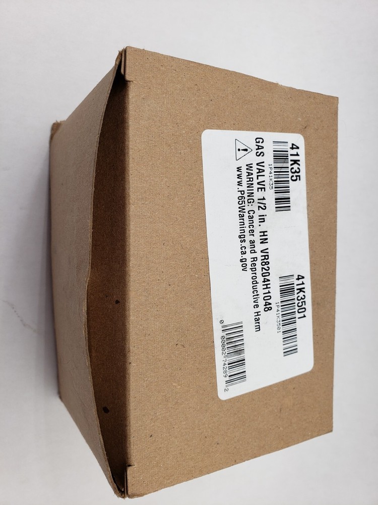 Honeywell 41K3501 Gas Valve, 1/2"