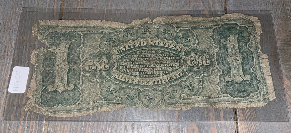 1886 $1 Martha Washington Silver Certificate Large Size Note, SKU N059