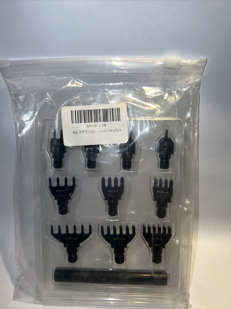Leather Stitch Punch KIDENEI 10 In 1 Kit!!!