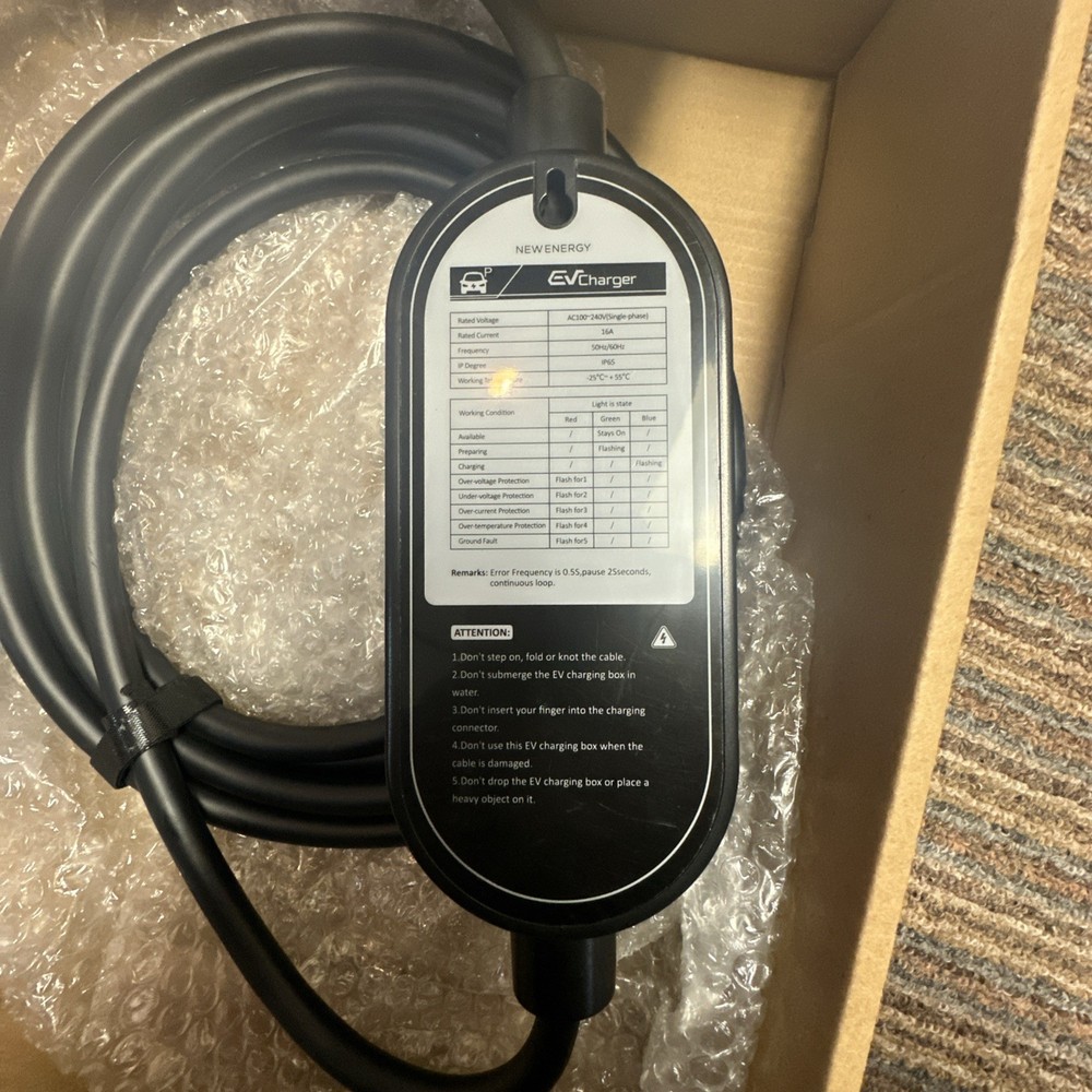 EV Charger - Charging Station Level 2 - 16 A AC