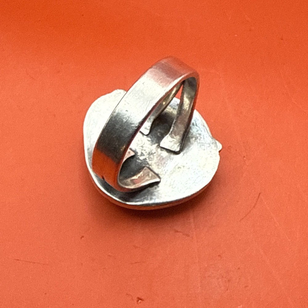 Native American Sterling silver ring with turquoise