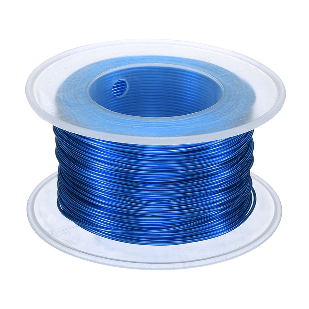 Bonsai Wire Anodized Aluminum Training Wire Roll 0.8mm 98ft Blue