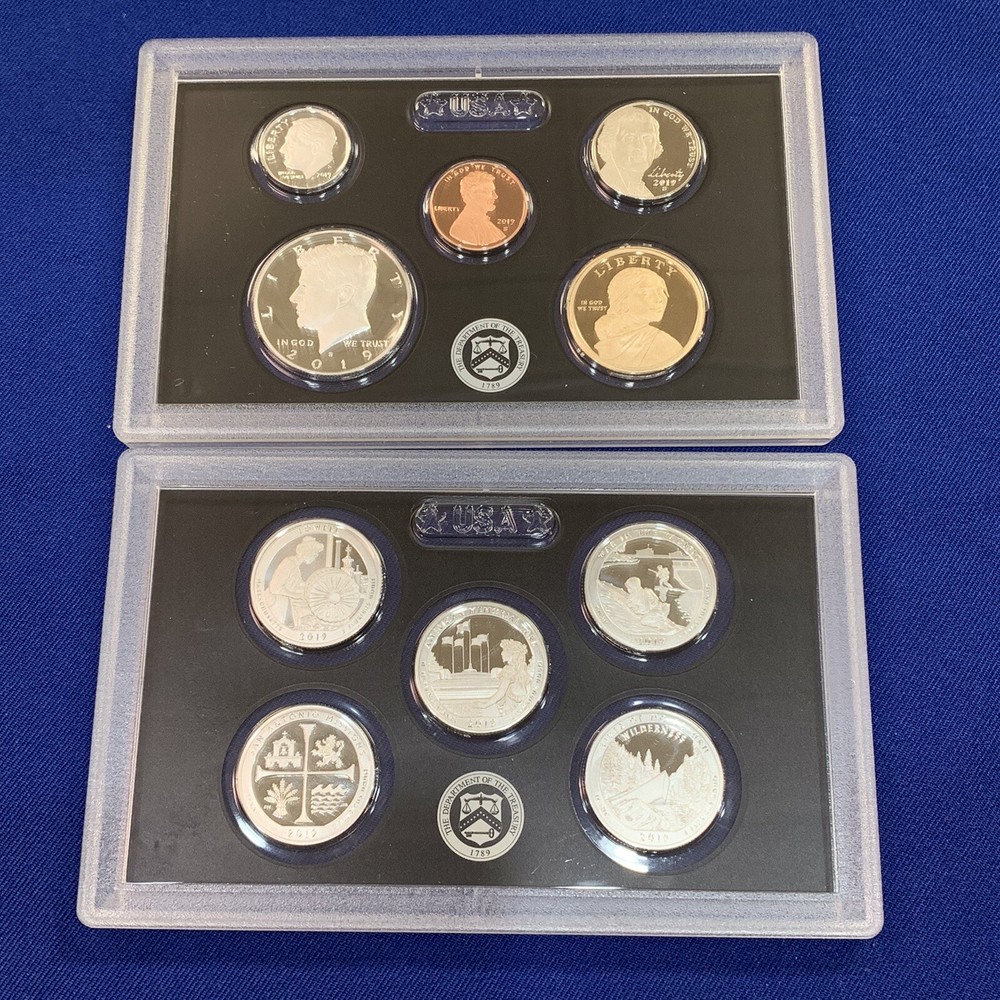 2019 Silver Proof Set with Reverse Proof Penny