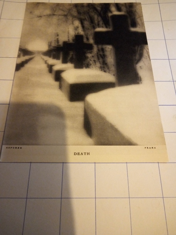 Death Szporek Praha c 1938