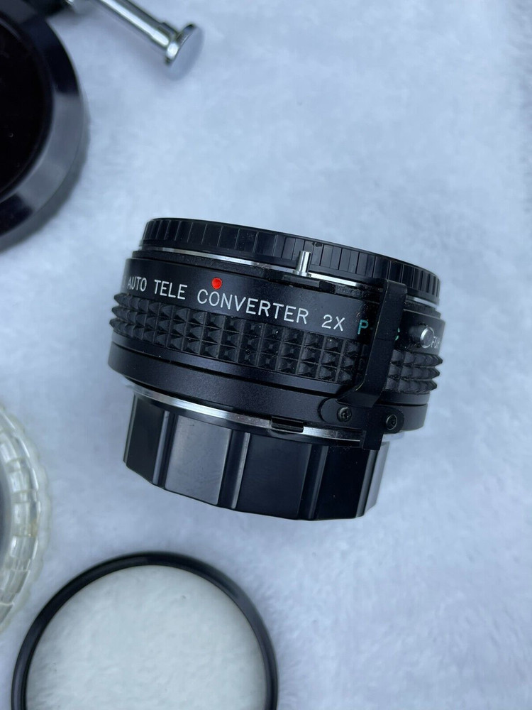 Camera Gear Lot Nikon System Chart Flash Shutter Release Cable Filters Caps SEE