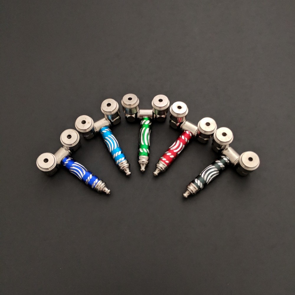 1 Metal double bowl pipe