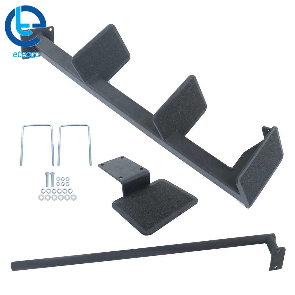 New Heavy-Duty Boat Step Deep "V" Boat Trailer Steps + Handle