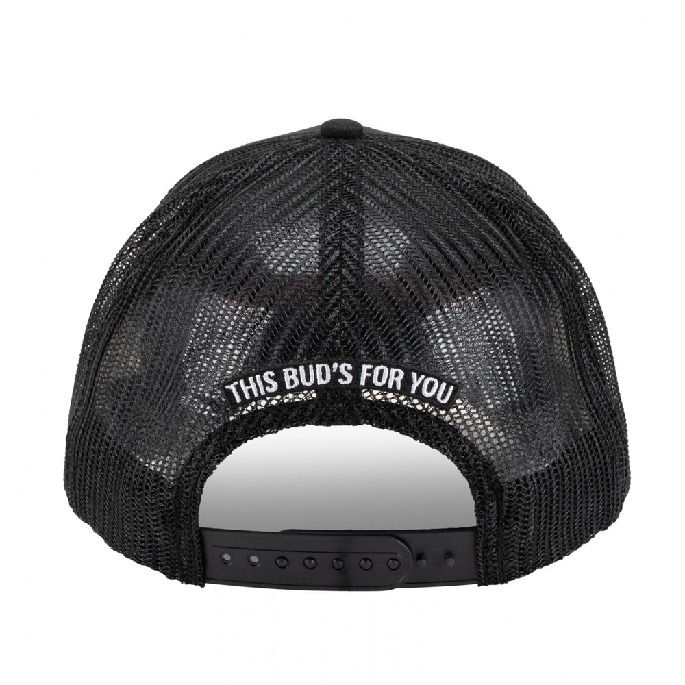 Budweiser This Buds For You Mid-Pro Structured Adjustable Hat Black