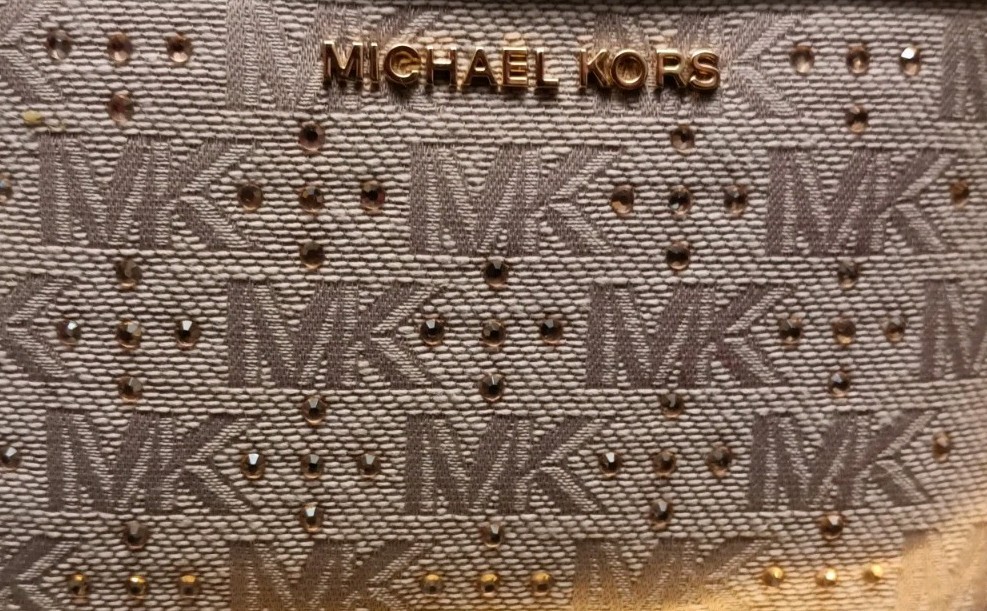 Gold Michael Kors Box With Wallet.