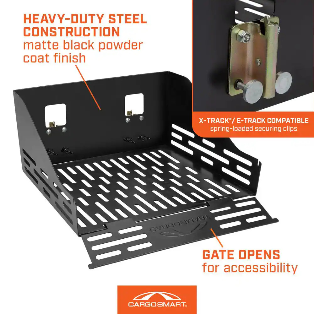 Multi-Use Utility Storage Bin for E-Track and X-Track - 1 Pack