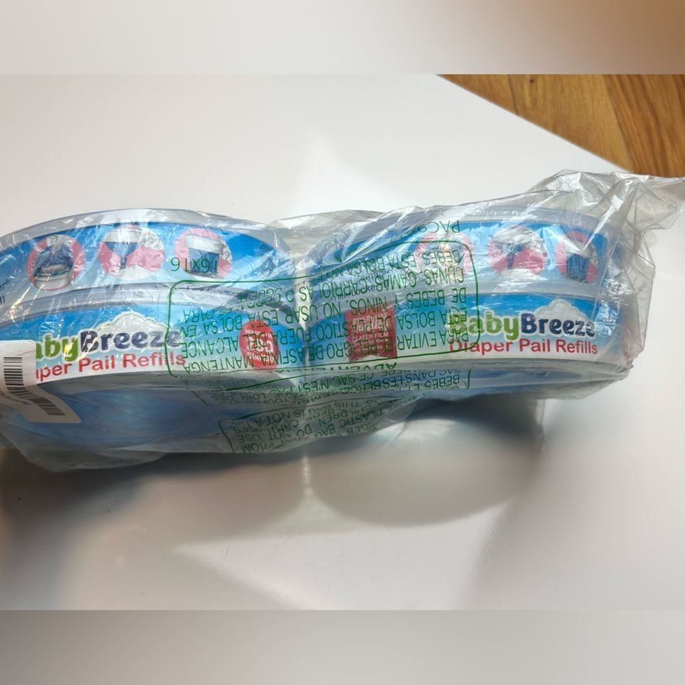 Baby Breeze Diaper Pail Refills 4 pack