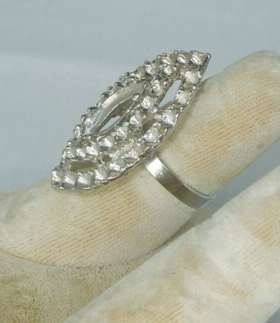 2 Ring Blanks Settings Cabochon Adjustable silver Plated Brass NEW 88V