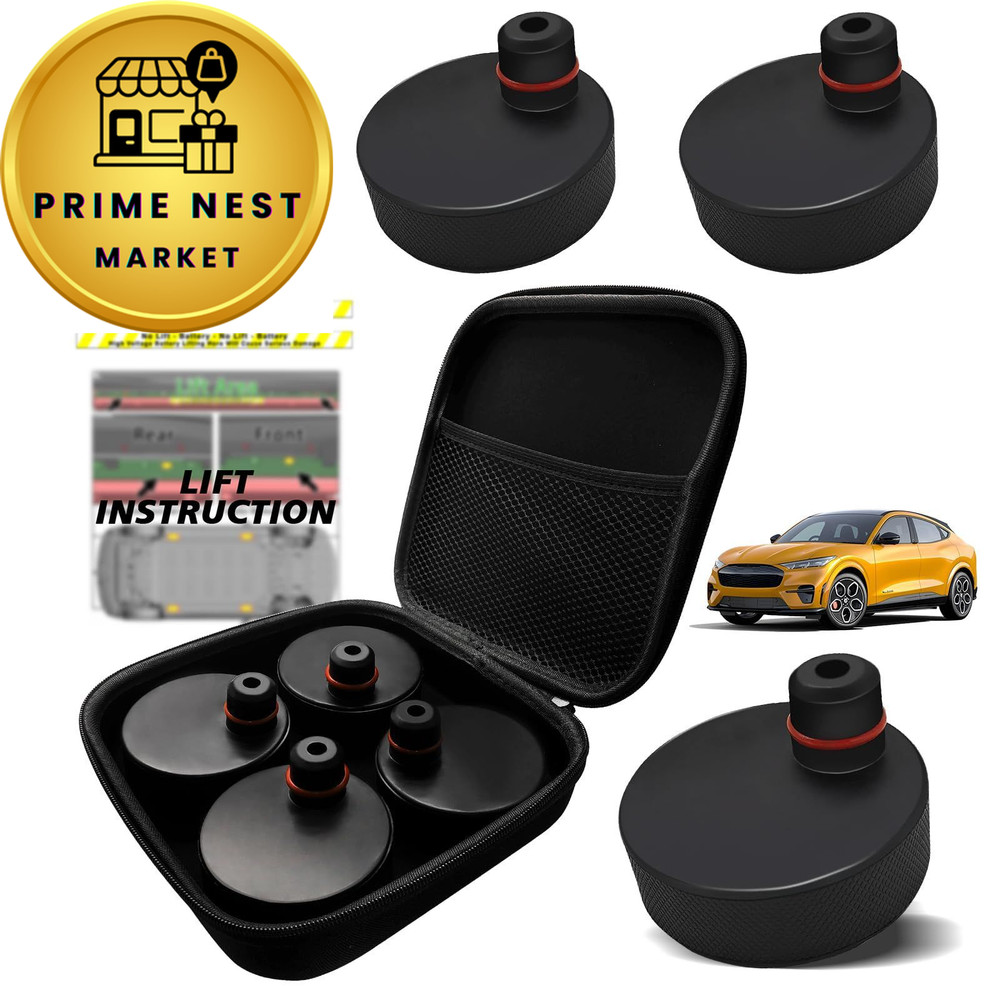 BestEvMod Compatible with Mach E Lifting Jack Pads, Pads