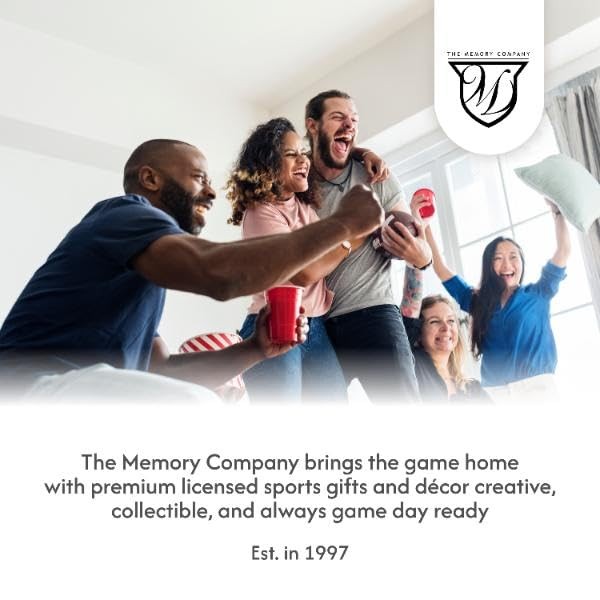 Denver Broncos Art Glass Horizontal Frame