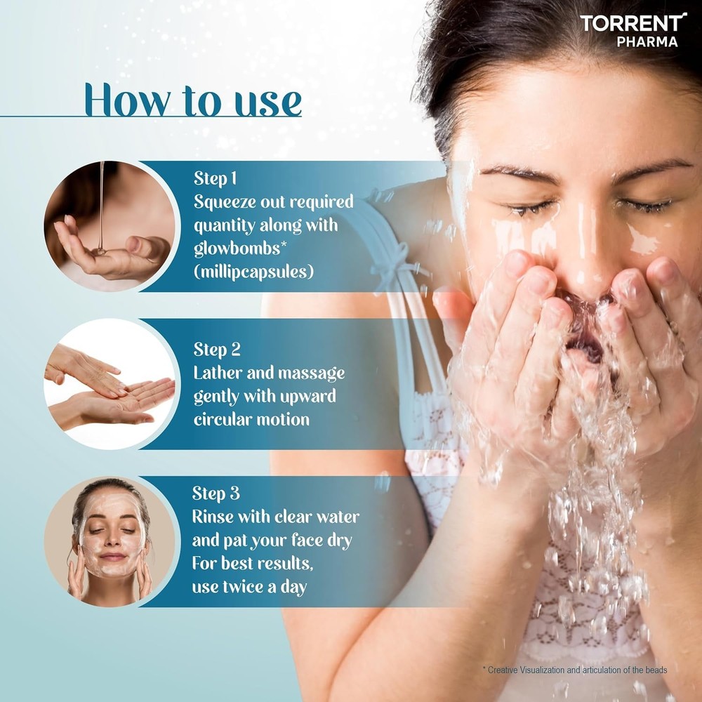 AHAGLOW FACE WASH 200GM