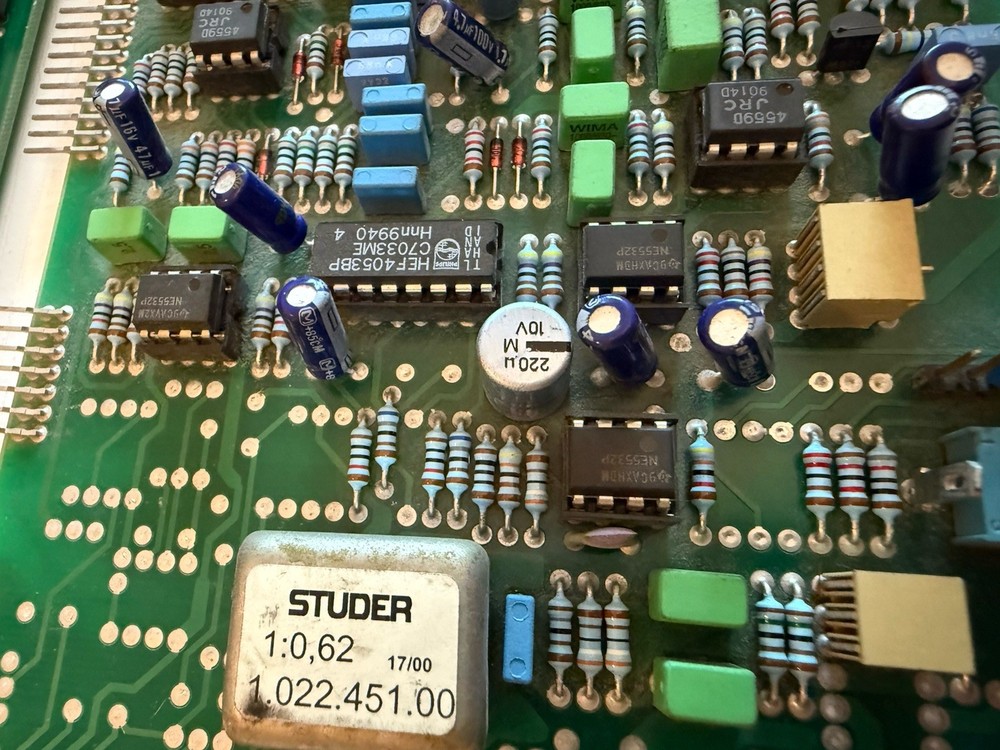 Studer A807 Sound Board – Matched Pair