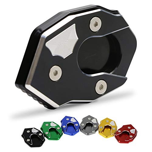 Motorcycle Kickstand Extender Foot Side Stand Extension Pad Support Plate