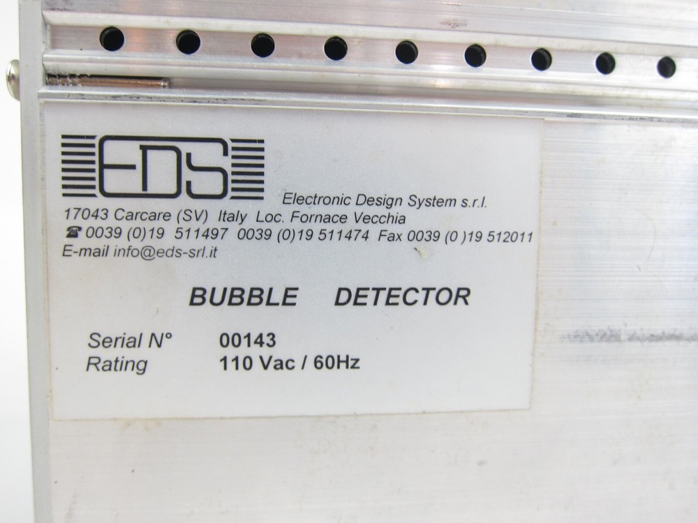 Electronic Design Systems Bubble Detector EDS